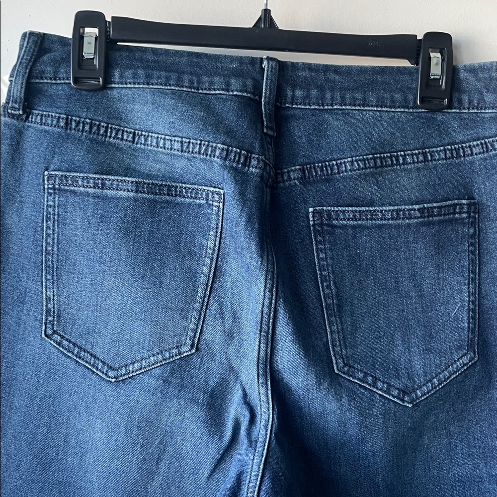 Simply Vera Vera Wang Blue Straight Leg Jeans - Picture 7 of 7